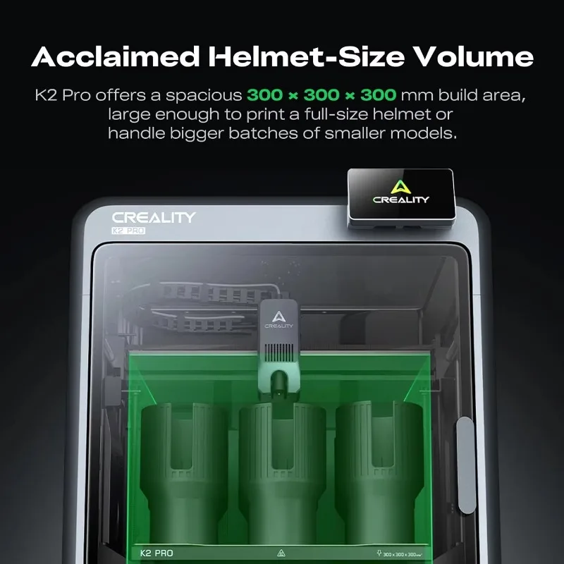 For Creality K2 Pro Combo (A) Multicolor 3D Printer 600mm/s High-Speed Dual AI Camera Fully Assembled Auto 300x300x300mm