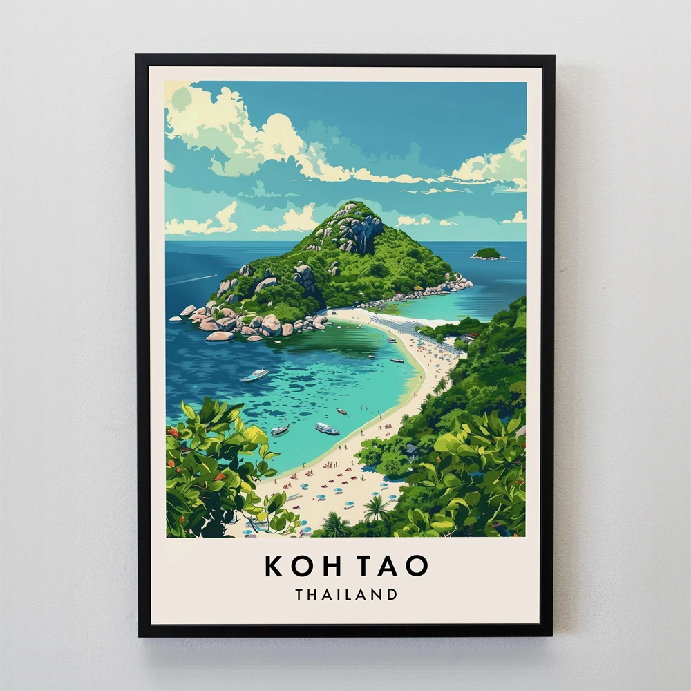 ベトナム旅行プリントウォールアートベトナムポスタータイプリン - Home Decor Vietnam のレビューと価格
