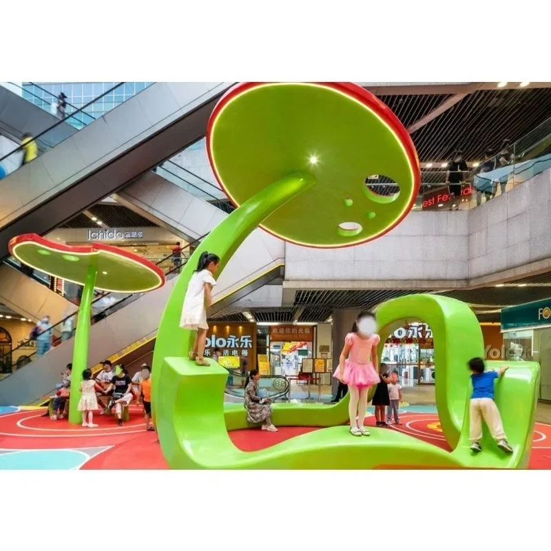 Internet celebrity scenic spot, FRP Meichen Kindergarten Park, amusement equipment shopping mall, children's playground
