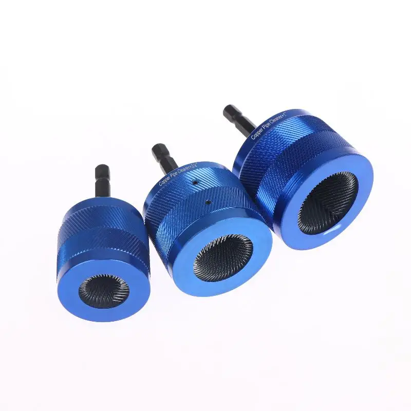 1/2In 3/4In 1In Copper Pipe Cleaning Brush Effective Rust Polishing Pipe Cleaner Metal HVAC Cleaning Tool Plumbing Drains