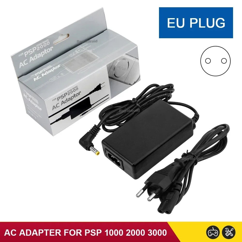 Nieuwe EU/VS stekker voor PSP oplader 5V AC adapter wandlader voedingskabel voor PSP 1000 2000 3000 game console accessoires