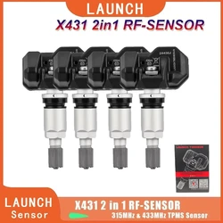 LAUNCH FR Sensor 315/433MHz TPMS Sensor Tire Repair Tool Scanner TSGUN Tire Pressure Monitor Tester Programming LTR-03 RF Sensor