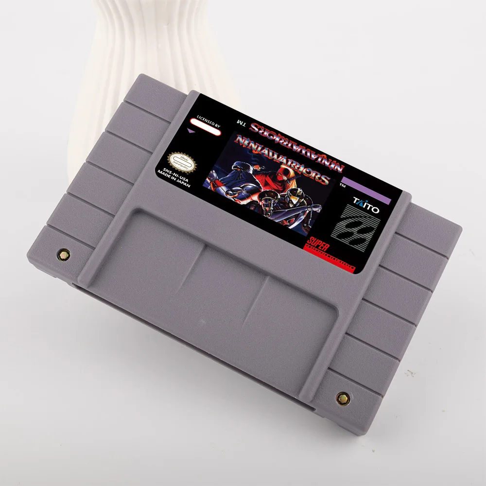 لعبة Ninja Warriors Action لعبة SNES 16 بت لنظام Nintendo USA NTSC
