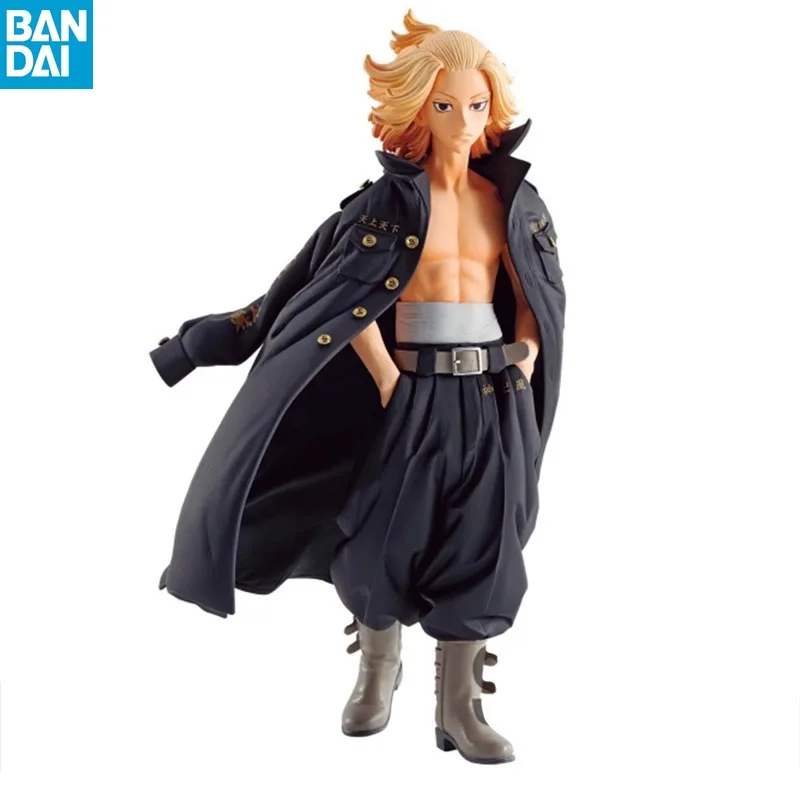 

Bandai Original Tokyo Revengers Anime Figure HARUCHIYO SANZU SOUYA KAWATA Action Figure Toys for Boys Girls Kids Gifts Model