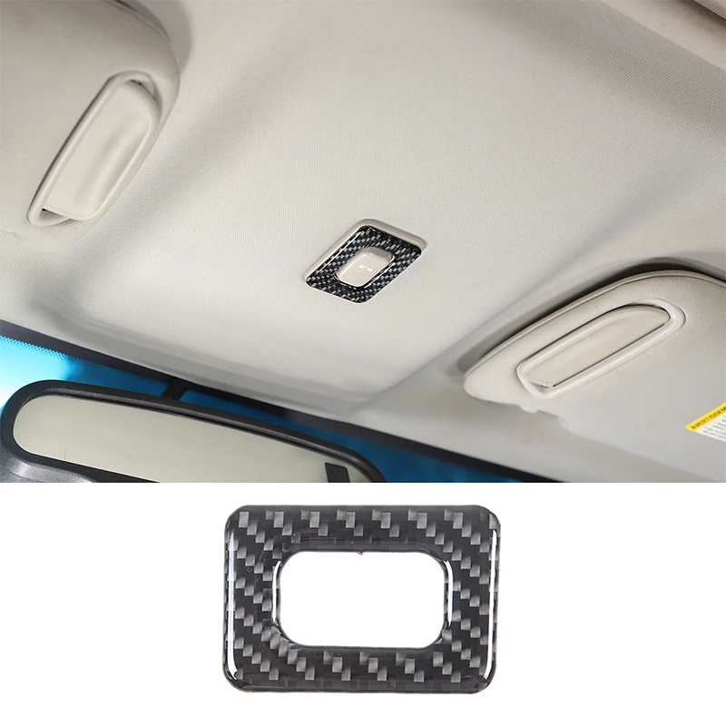 

For Hummer H3 2005-2009 Car Reading Light Switch Decorative Sticker Soft Carbon Fiber Interior Accessories