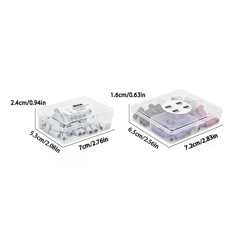 80/150/180/240 الرملي العصابات زيبرا الرمال حلقة بت مانيكير باديكير مسمار آلة الحفر الكهربائية طحن مزيل القاطع #6