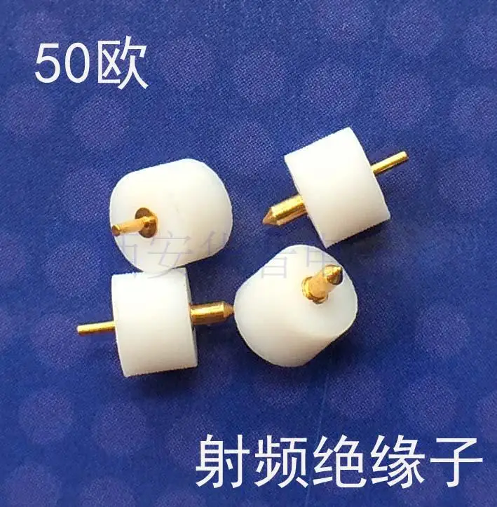 RF insulator microwave cavity pin custom-made feed DC welding conductor microstrip high-frequency insulator custom-made