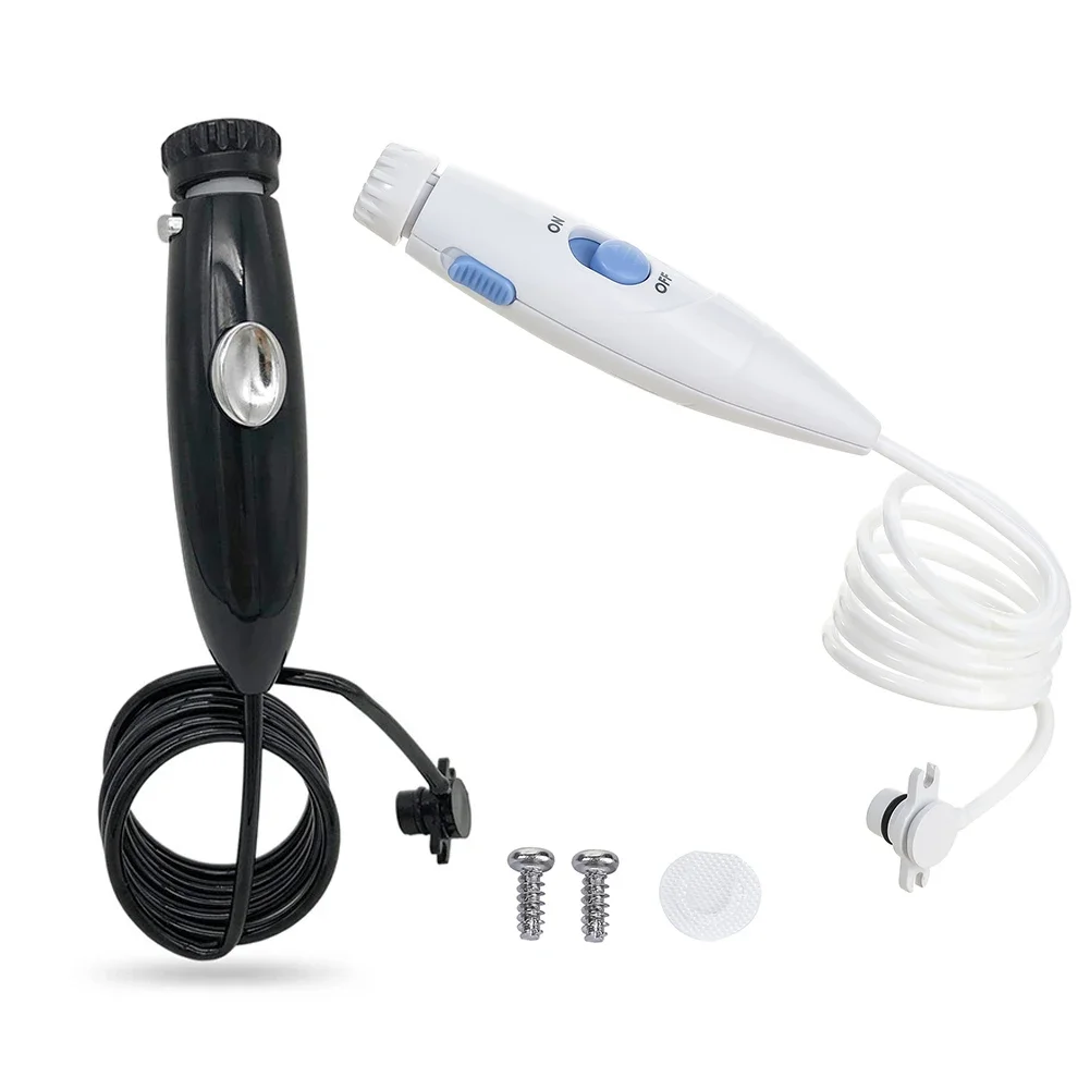 Water Flosser Tube Hose Handle Push Slide Switch Waterpik WP-100/660/900 Dental Oral Irrigator Jet Tip Nozzle Spray Accessories
