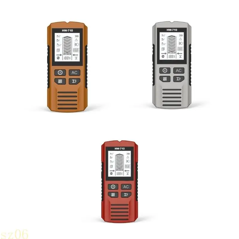 

Многофункциональный настенный сканер Q2Q4 обнаруживает деревянный металл и провод под напряжением через гипсокартон