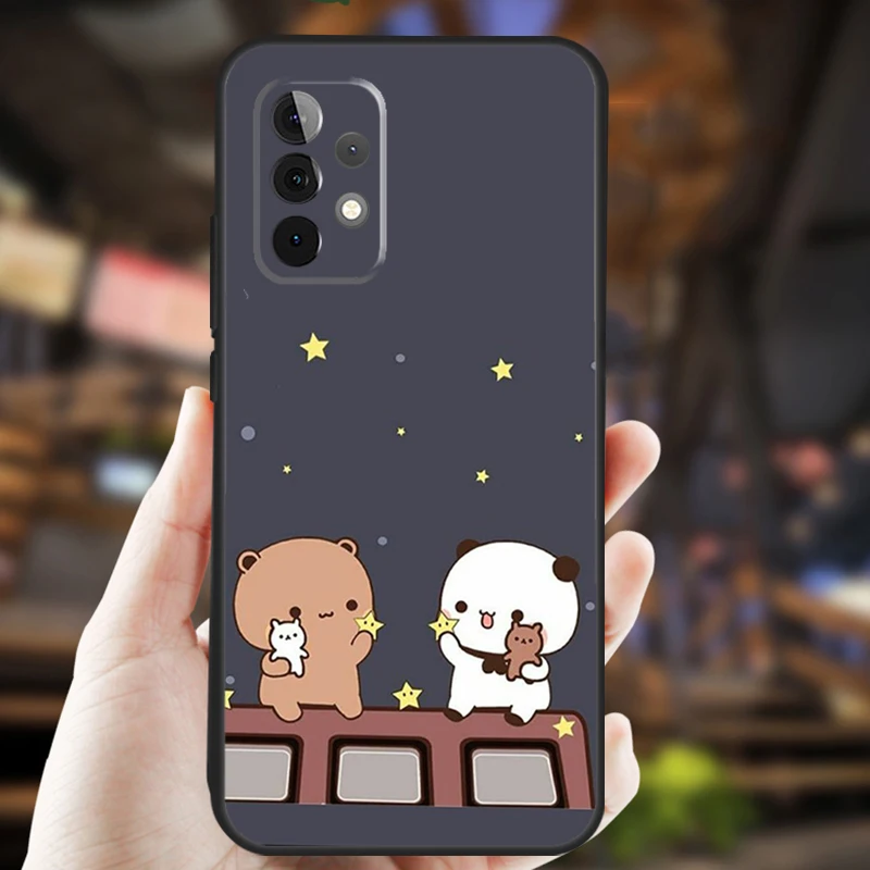 Cute BuBu DuDu Case For Samsung Galaxy A52 A32 A22 A12 A13 A33 A53 A73 A14 A34 A54 A50 A51 A71 A52S Cover
