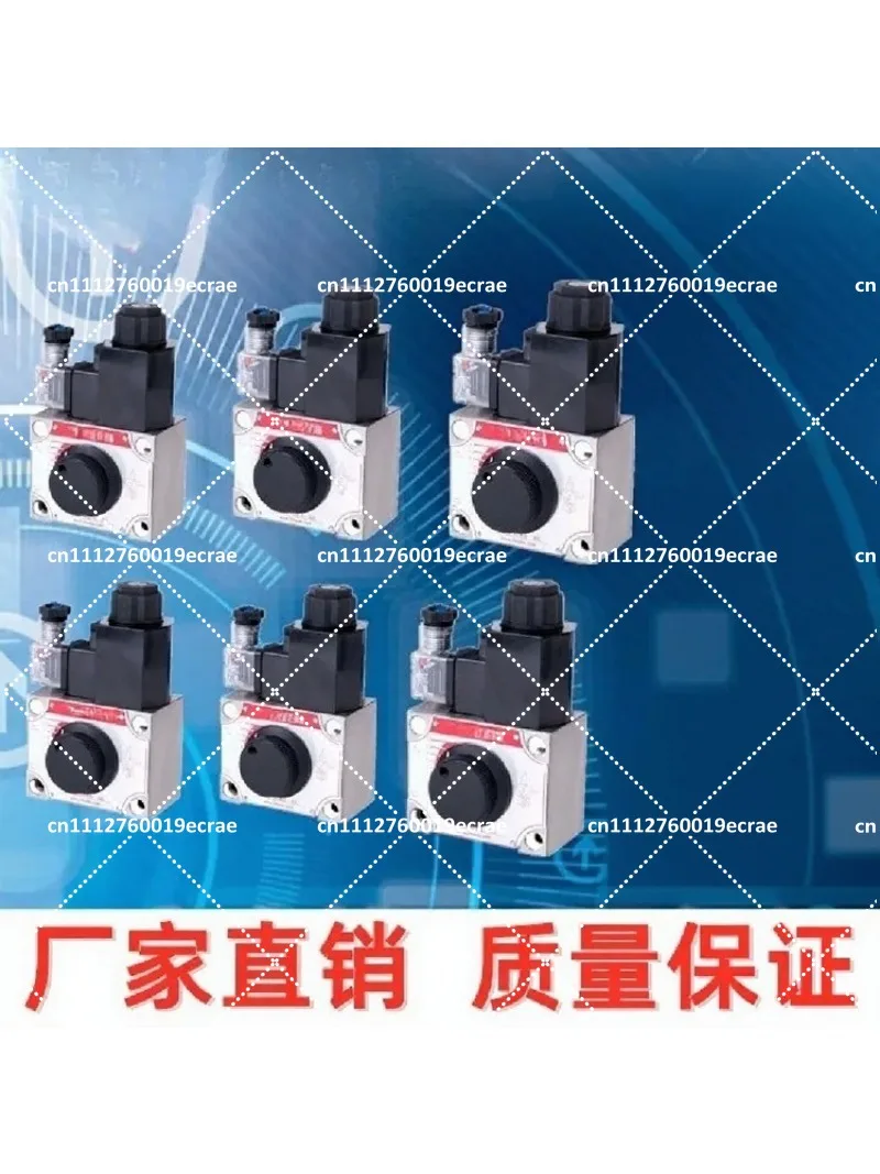 Hydraulic Speed Control Valve G03 220V 24V Right Oil Port Flow Control Valve
