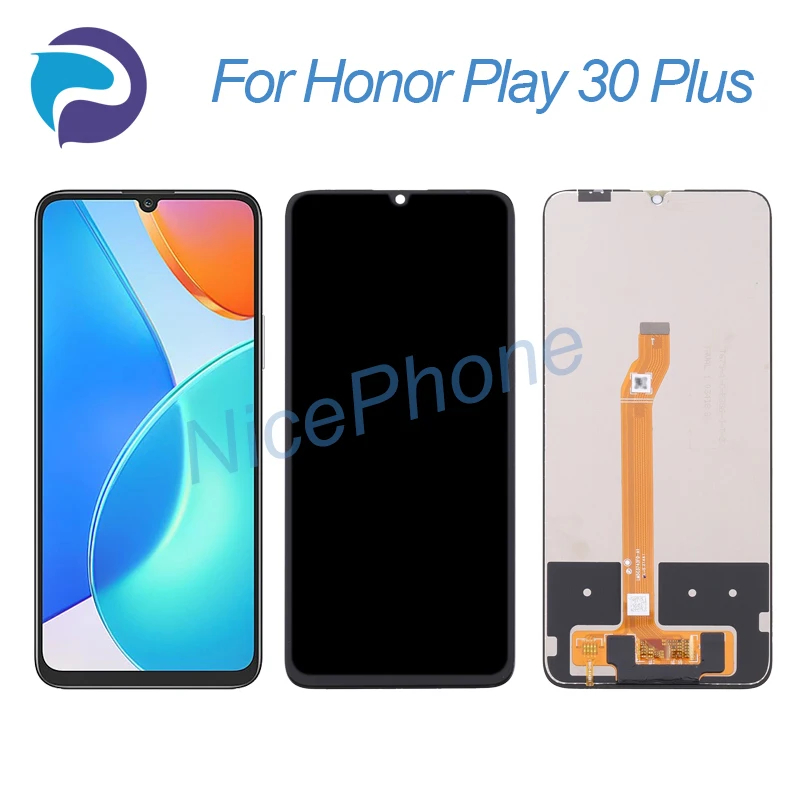 For Honor Play 30 Plus LCD Display Touch Screen Digitizer Assembly Replacement 6.74