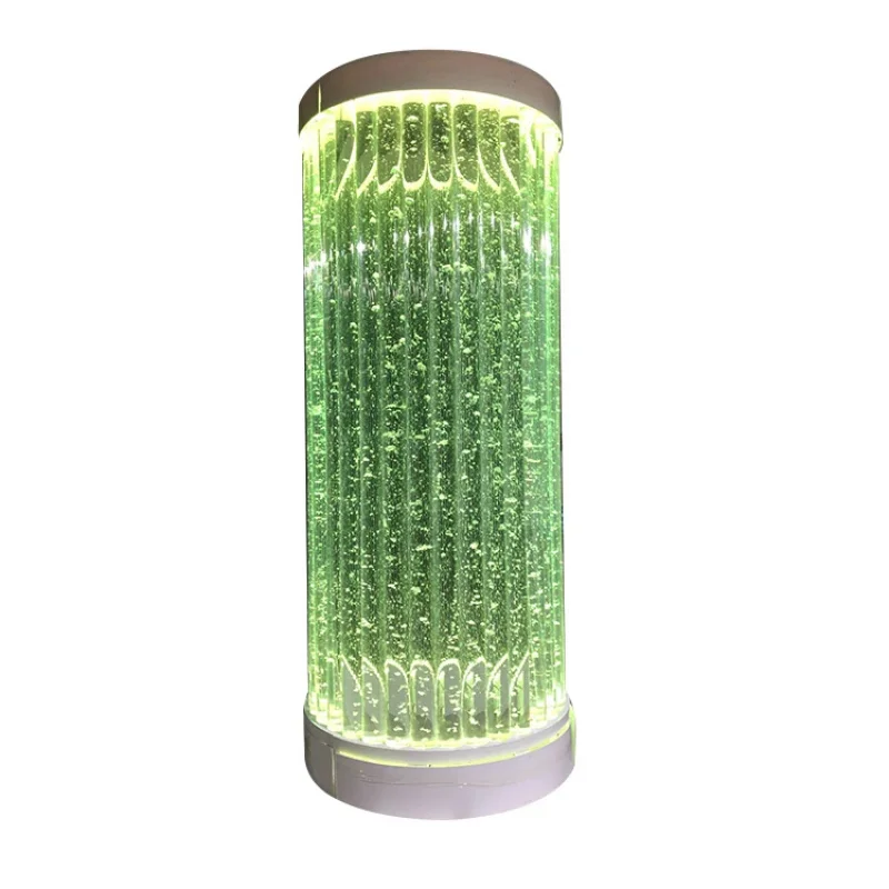 

Customize.Hotel Decor With LED Acrylic Bubble Fountain Wall