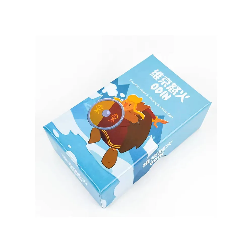 

Веселая настольная игра ODIN, упрощенная китайская карточная игра «сделай сам», семейная вечеринка для 2-6 игроков, 15 минут