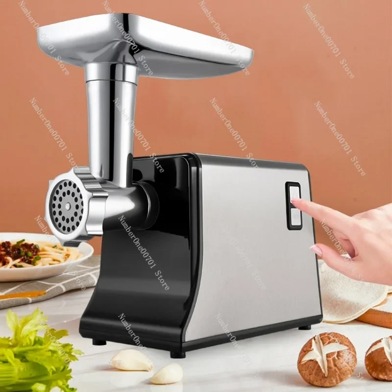 

Многофункциональная электрическая мясорубка из нержавеющей стали, электрическая машина для приготовления колбас, бытовая.