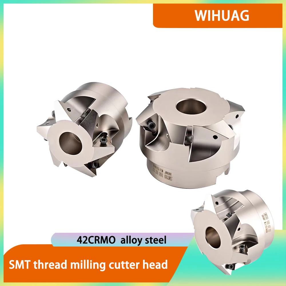 

SMT series CNC deep hole internal thread milling cutter shank internal cold milling cutter locking head 55°/60° 11UI 16UI