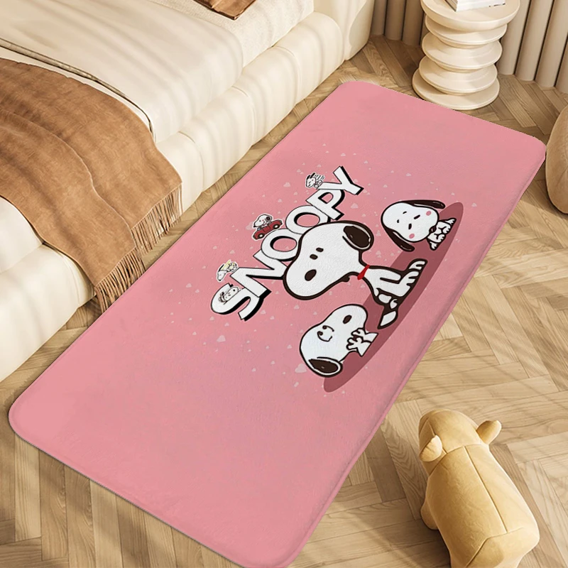 Carpet for Bedroom S-Snoopys Veranda Floor Mat Funny Doormat Entrance Door Home Decorations Custom Kitchen Living Room Rugs