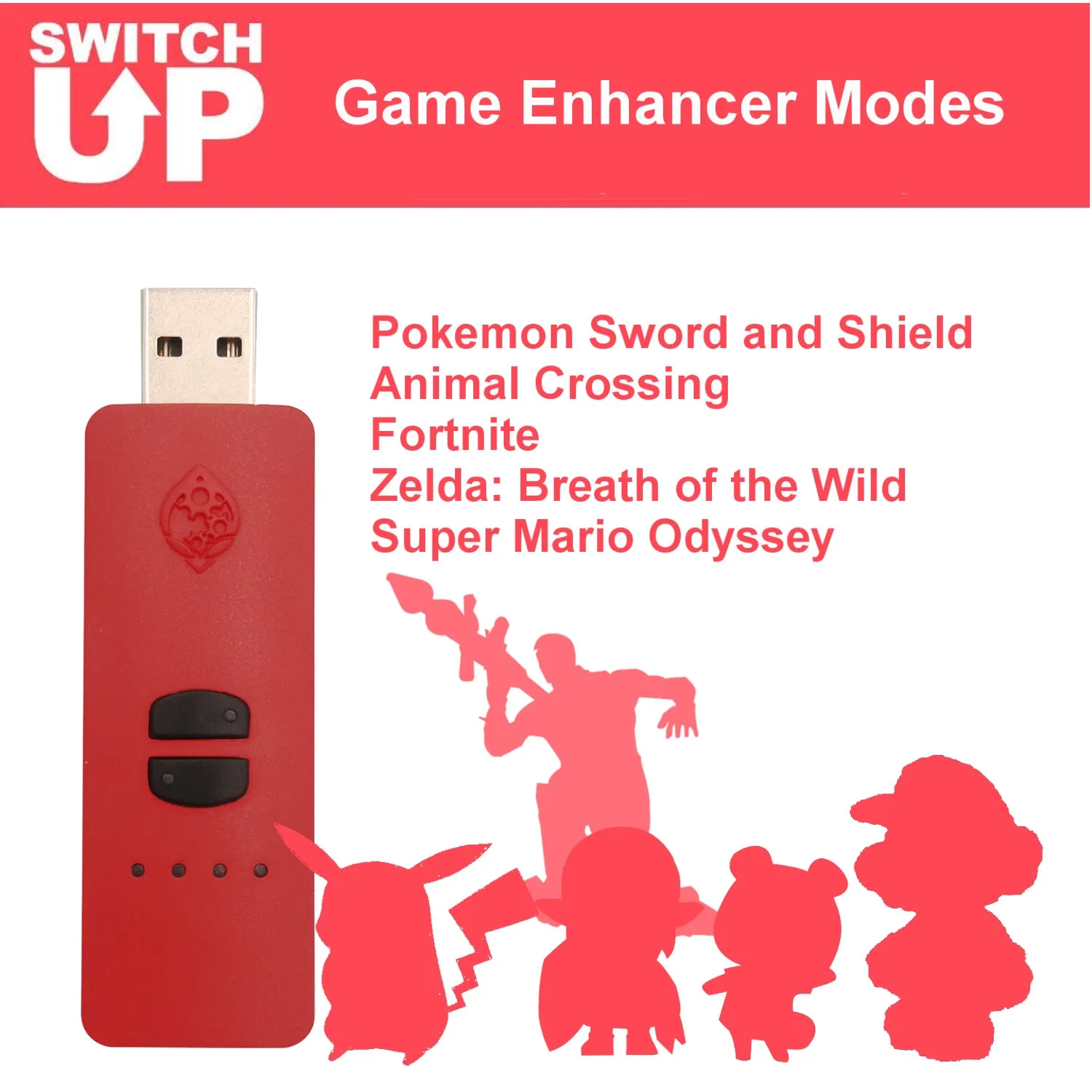 Imagem -05 - Switch up Enhancer Adaptador para Jogos para ps x Box 360 um Controlador Wii u Mente Coletiva V2.14