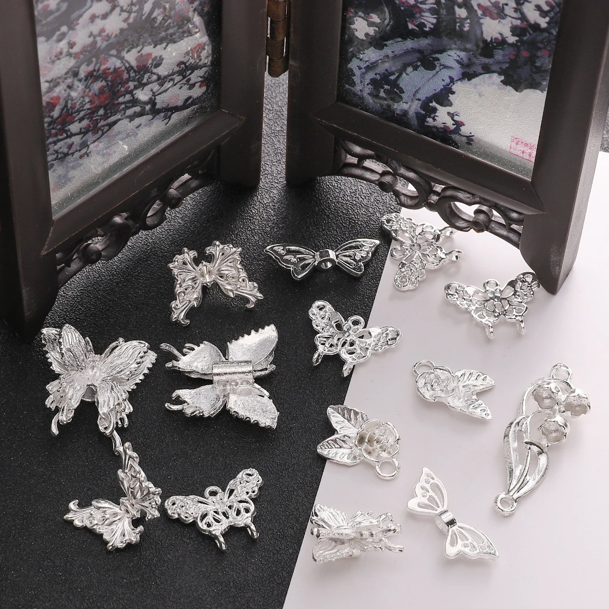 1-5 шт., бусины из сплава, вин – обзор и цена Vintage Fashion Earrings