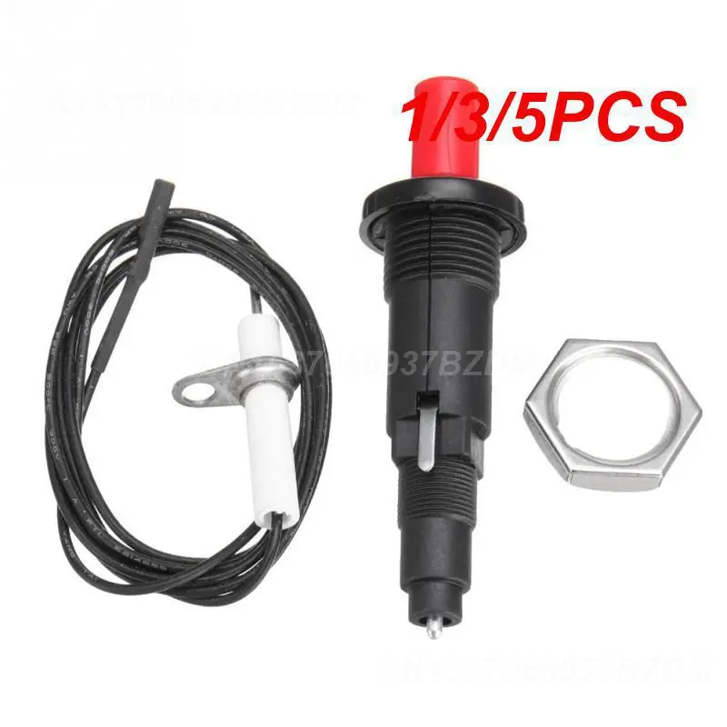 1/3/5PCS Piezo Spark Igniter For Oven Gas Grill Oven Push Button Home Kitchen With Cable BBQ Hiking Appliance Accessories