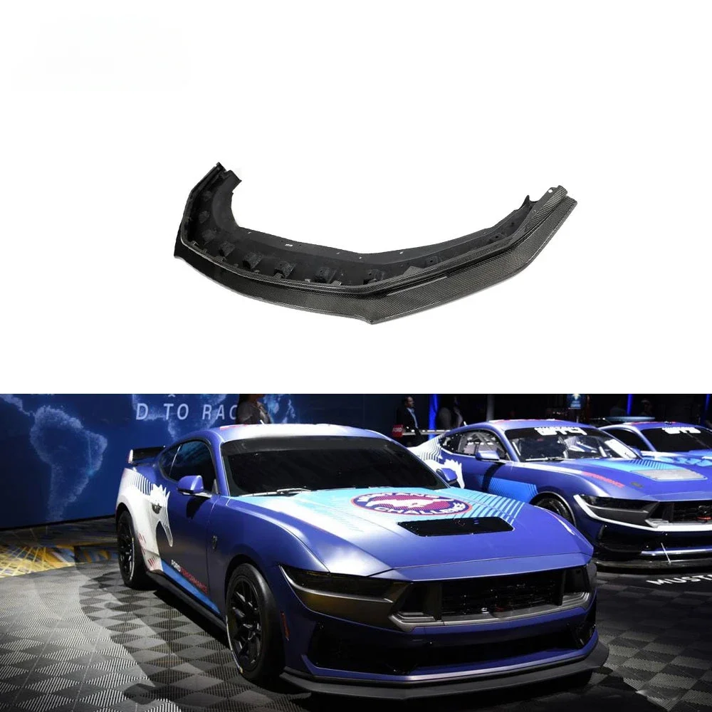 Carbon Fiber Front Lip Splitter for Ford Mustang Dark Horse 2024