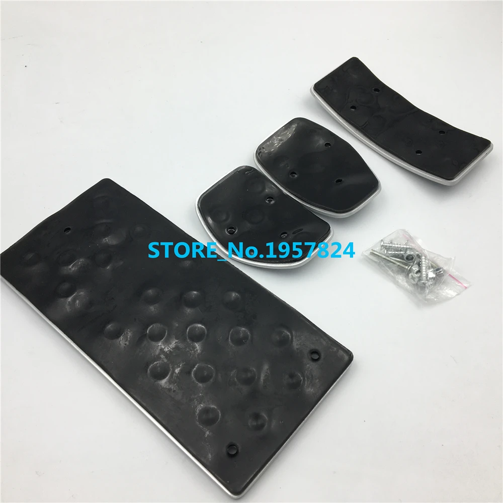 Car Modified Pedal Kit for Renault Clio MT/AT 2013~2020 Accelerator Brake Footrest Decorative Pad Cover Refitting Accessory Part