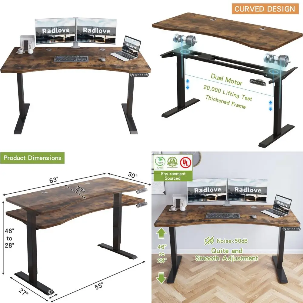 Adjustable Height D… - image