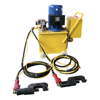 Hydraulic riveting machine Automatic ventilation pipe Flange angle iron Single head double head air valve Perforating pliers