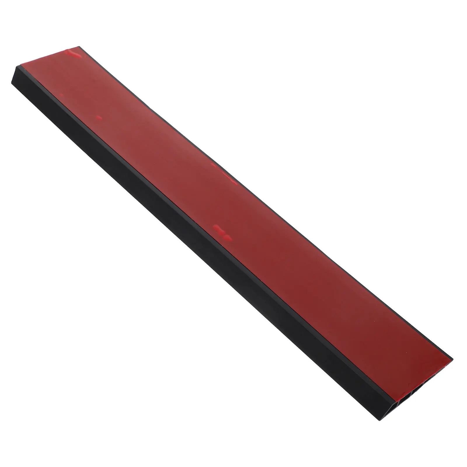 Sloped Mat For Robot Vacuum Self-Adhesive Black Threshold Ramp Strip Easy Doorway Transition Floor Leveling Indoor Mobility