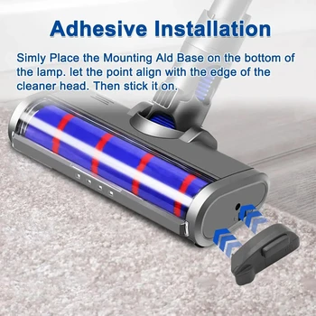 1PC aspirateur affichage de la poussière lampe à LED détecte...