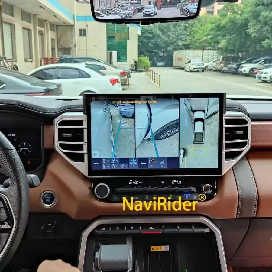 

For Toyota Tundra Sequoia 2020-2024 Car Radio 14.6 inch Android 13 Stereo GPS Navi Multimedia Video Player QLED Screen CarPlay