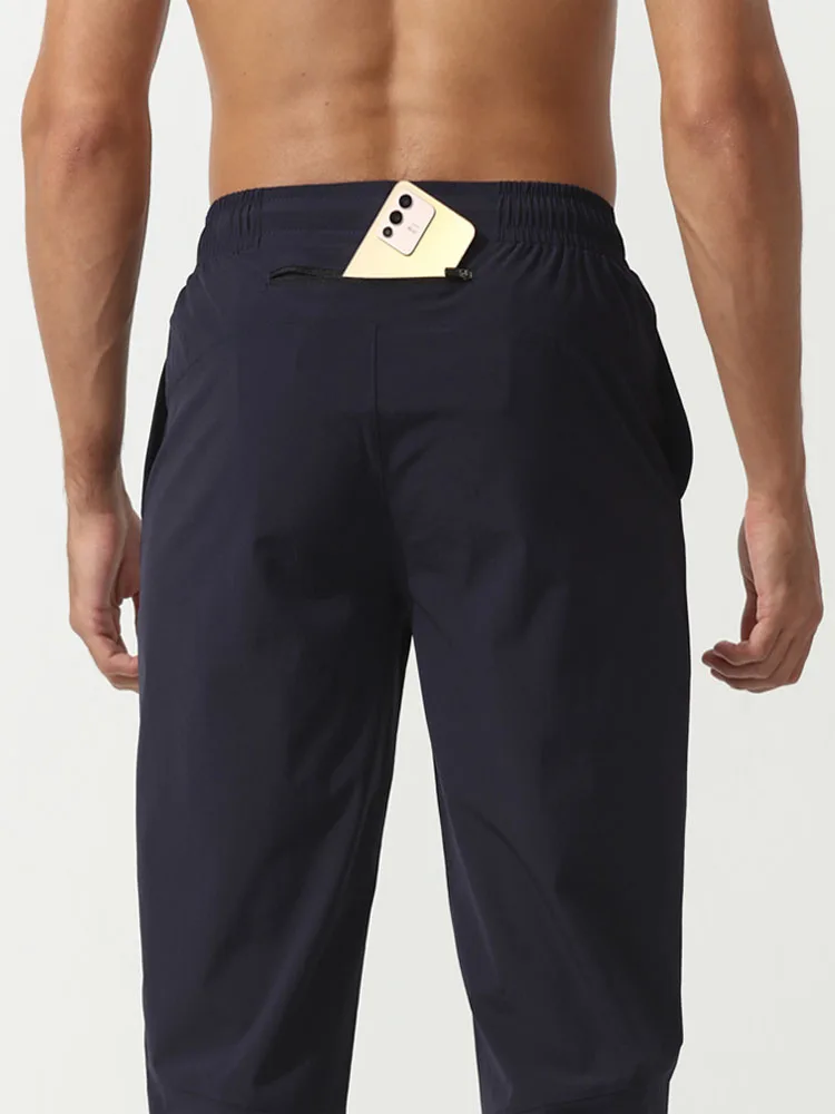 

Men's Profional Marathon Tra Training Pants Autumn Running Long Trousers Qui Dry Fitn Training Woven Cuffed Trousers