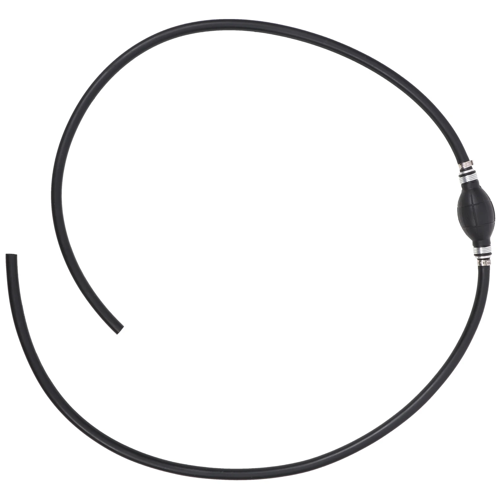 

10Mm Fuel Line Hose With Bulb For Boat Rvs Marine Outboard Motor Fuel Pump Replacement Durable Oil Resistant Engine Part