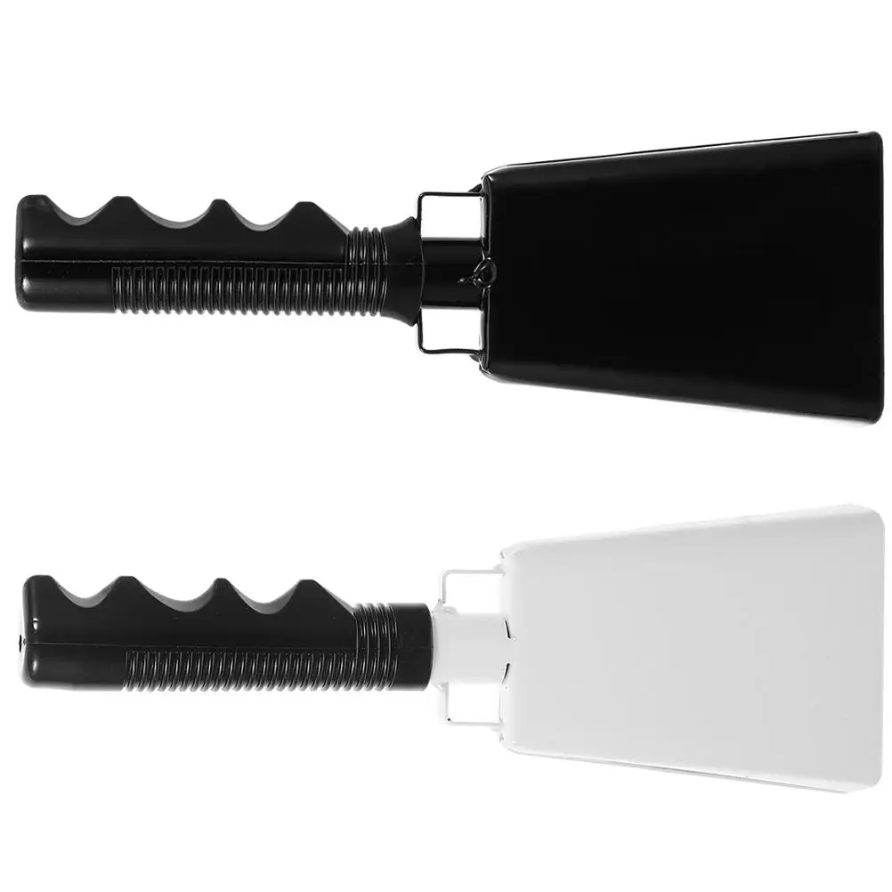 2 Pcs Sound Generator Bull Bell Hand Bells Training Cow Practical Cowbell Musical Sounder