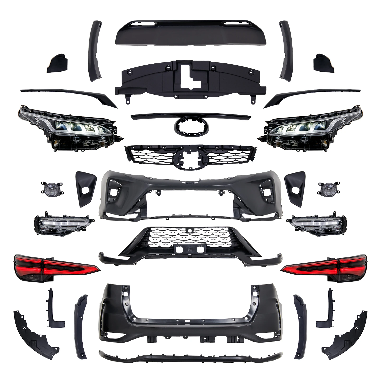 

Hot Selling Upgrade to Conversion Kits Bodykit for Fortuner Body Kit for Fortuner
