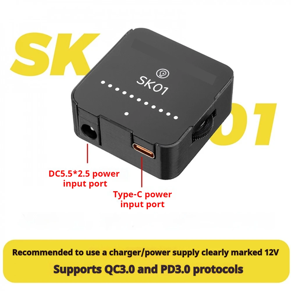 ШИМ-регулятор скорости, 4-проводное регулирование скорости вентилятора, водяное охлаждение, 60 Вт, мощный источник питания Tpye-C/DC, регулятор скорости вентилятора, контроллер