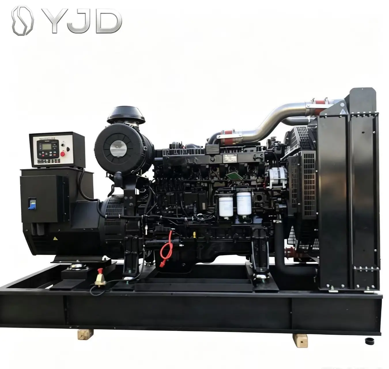Yuc-hai Engine YCMK10TAA285-G20 200KW 250KVA Water Cooled High Efficiency 0.8 Open Frame Type 50/60Hz 480V Diesel Generator Set