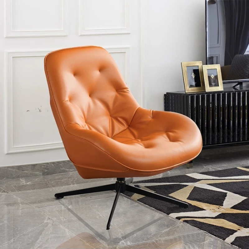 

Single Sofa Lift Leisure Swivel Chair Single Chair Sofa Living Room Light Luxury Style Stool Balcony Modern and Simple