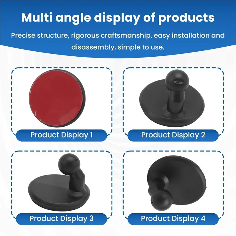 Min Low Profile Adhesive Mount Min Car Bracket Universal Multi Function Min Car Bracket Universal Multi-Function Car Bracket-Hot