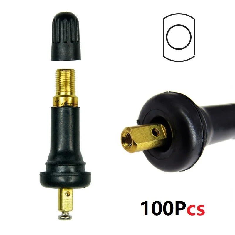 100PCS Tyre Pressure Sensor Valve TPMS Stem Repair Kit For GM-930A Buick GMC Cadillac Chevy TPMS Stem Valves