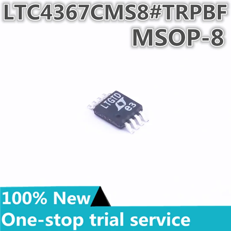 

2-100pcs %New original LTC4367CMS8#TRPBF silk screen LTGTD MSOP8 Power electronic switch chip power management IC