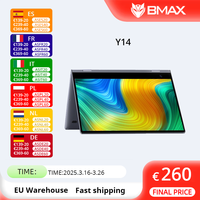 BMAX Y14 360° Laptop 14 inch Notebook Windows 11 16GB RAM LPDDR5 512GB SSD 1920*1080 IPS Intel N100 laptops Computer