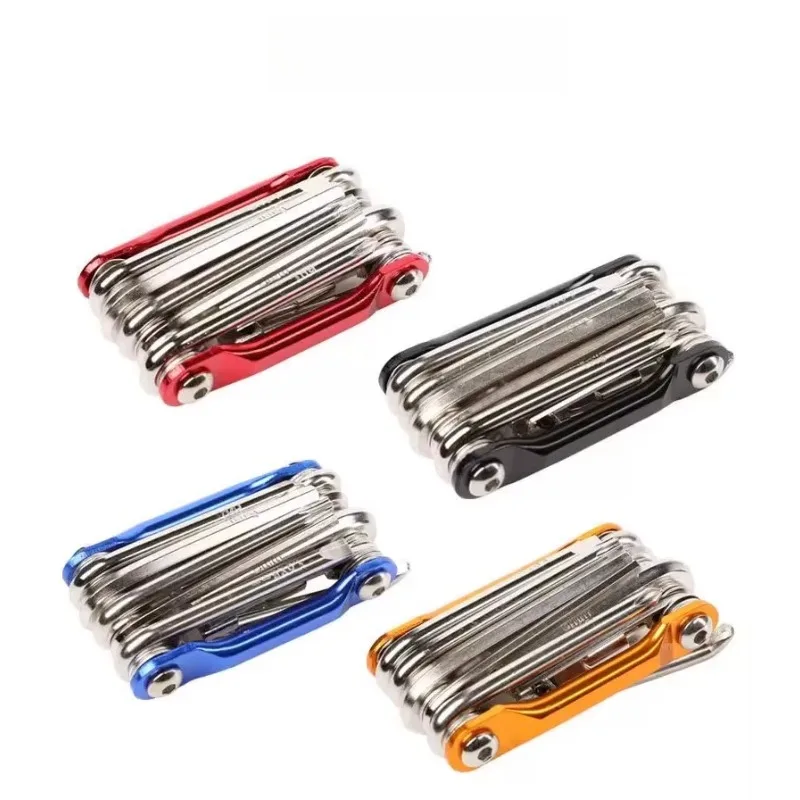 11 in 1 Mountain Bike Portable Socket Multipurpose Wrench Bicycle Multi Tool Screwdriver Motorcycle Bicycle Repair Tools