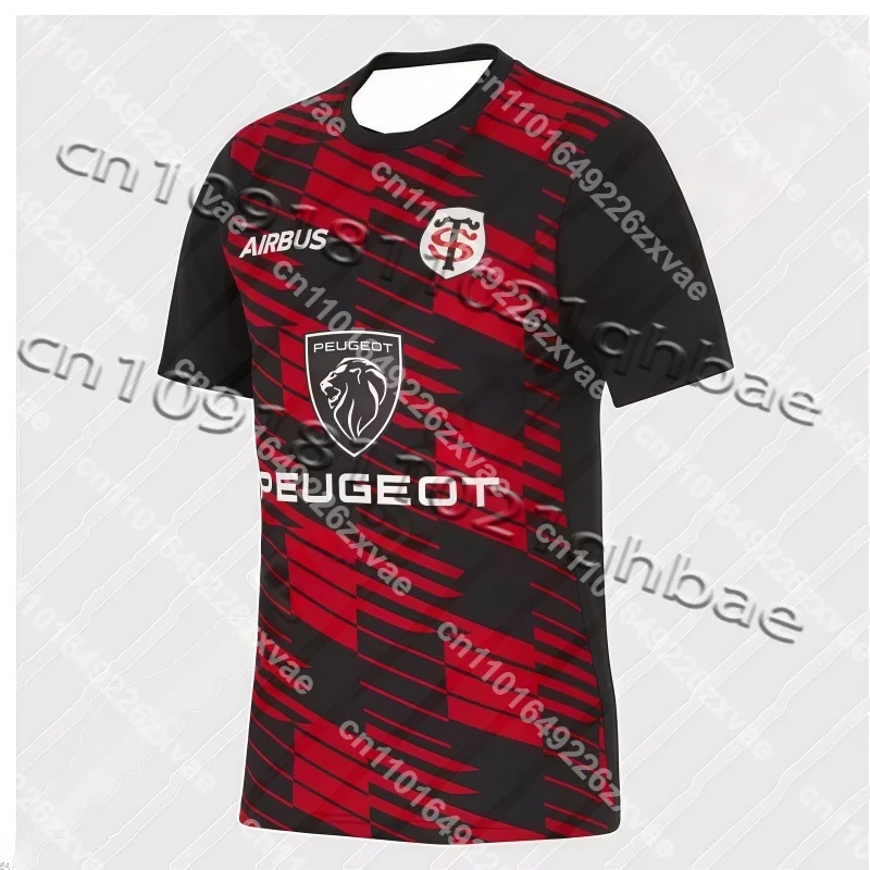 

2025 Toulouse Rugby Jersey Children's_Adult T-shirt Training Clothes Breathable Top Team Boys' Sportswear Gifts Hot Selling