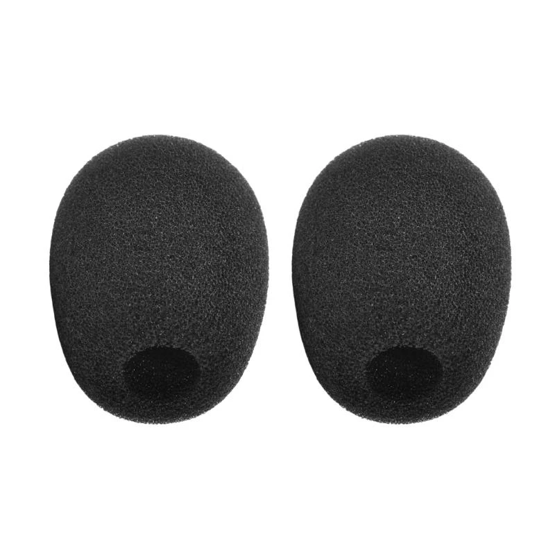 2/5/10pcs الرغوة الإسفنج الزجاج الأمامي يغطي الميكروفون الإسفنج لـ VXI B350XT