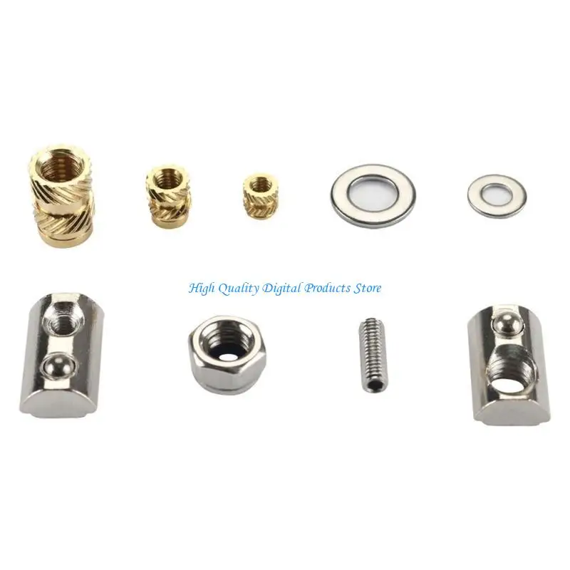 

U2JE Complete Fastener Diy Project Project Fagners Wints гайка для Milo-V1.5 3D-принтер