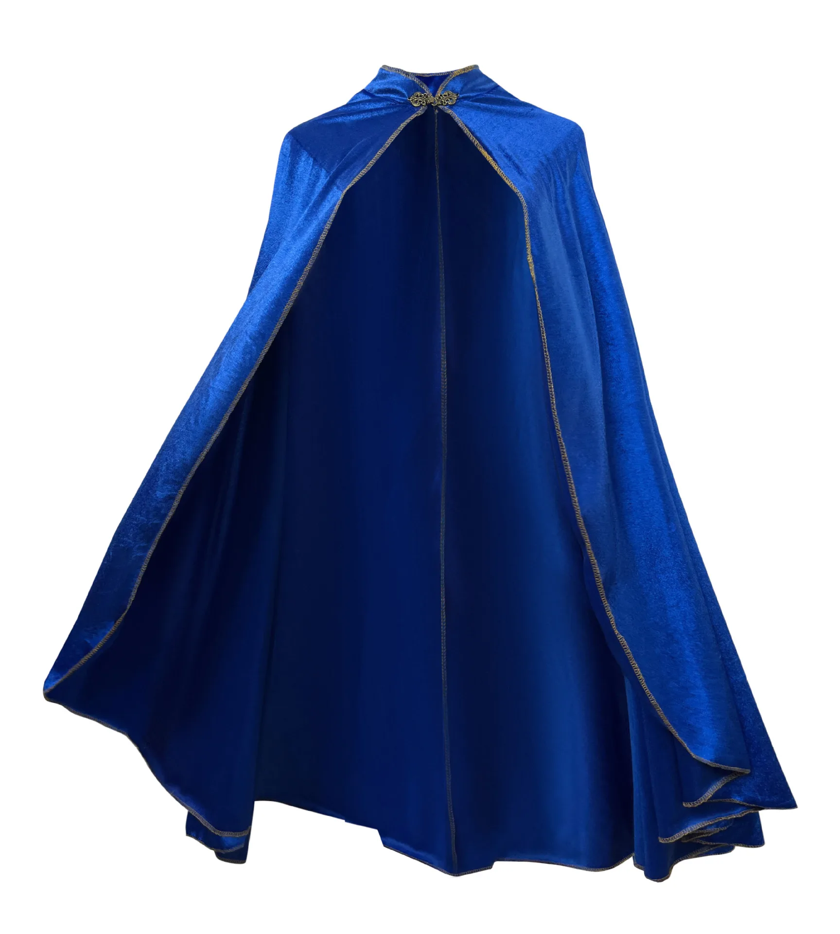 Kaiserumhang-Kostüm König Königin Prinzessin Damen Herren Halloween Renaissance Goldverzierte Samt-Hochzeits-Mittelalter-Outfit Braut Mädchen – Detail 9