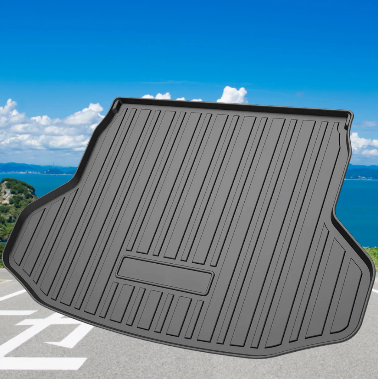 

For ChangAn Qiyuan Q05 2023-2025 Auto Car Cargo Liner All-Weather TPE Non-slip Trunk Mat Waterproof Tray Trunk Carpet Accessory