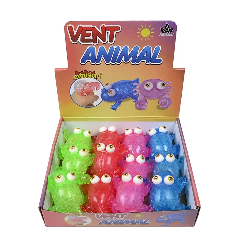 ของเล่นบีบรูปจระเข้ สีสุ่ม 1 ชิ้น ของเล่นบีบคลายเครียด ของเล่นบีบระบายอากาศ สำหรับเด็กและผู้ใหญ่ ของเล่นบีบคลายความเครียดสุดสร้างสรรค์