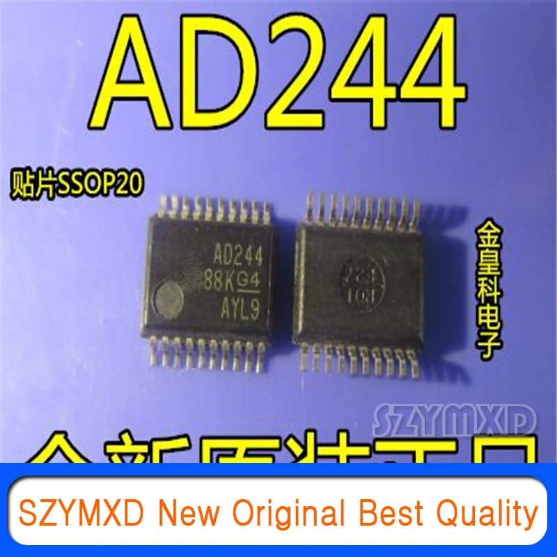 10Pcs/Lot New Original SN74ACT244DBRG4 SN74ACT244DBR SN74ACT244 AD244 Chip In Stock